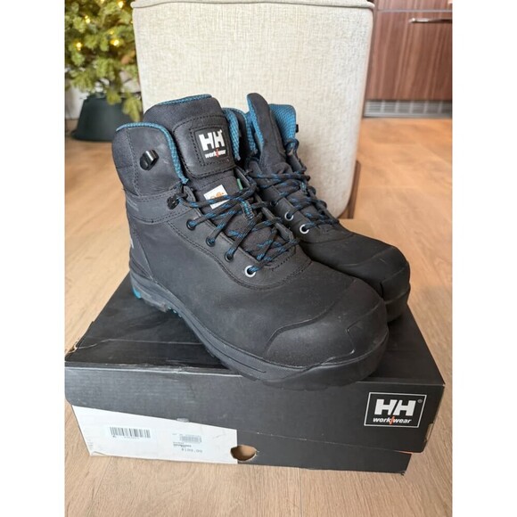 Women's Helly Hensen Steel Toe Work Boots - Size 11 - Picture 2 of 8